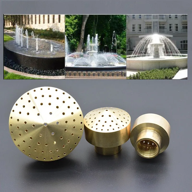 5 Sizes Newly Arrive Copper Ornamental Fountain Sprinklers Garden Pond Landscape Water Spray Fireworks Nozzles
5 Sizes Newly Arrive Copper Ornamental Fountain Sprinklers Garden Pond Landscape Water Spray Fireworks Nozzles