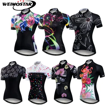 Flowers T-Shirt Weimostar Cycling Jersey Women downhill jersey Bike Bicycle Clothing maillot ciclismo mtb Jersey Tops
Flowers T-Shirt Weimostar Cycling Jersey Women downhill jersey Bike Bicycle Clothing maillot ciclismo mtb Jersey Tops