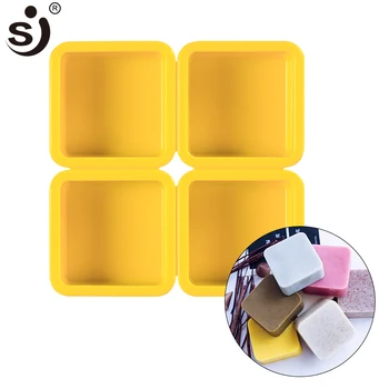 SJ 4Cavity Random Color Square Soap silicone molds for soap Mold Tray Natural Soap & Handmade 3d handmade soap
SJ 4Cavity Random Color Square Soap silicone molds for soap Mold Tray Natural Soap & Handmade 3d handmade soap
