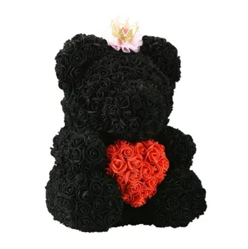New Wholesale Cheap 40cm Red Bear Rose Teddy Bear Rose Flower Artificial Decoration Christmas Gifts for Women Valentines Gift 
New Wholesale Cheap 40cm Red Bear Rose Teddy Bear Rose Flower Artificial Decoration Christmas Gifts for Women Valentines Gift