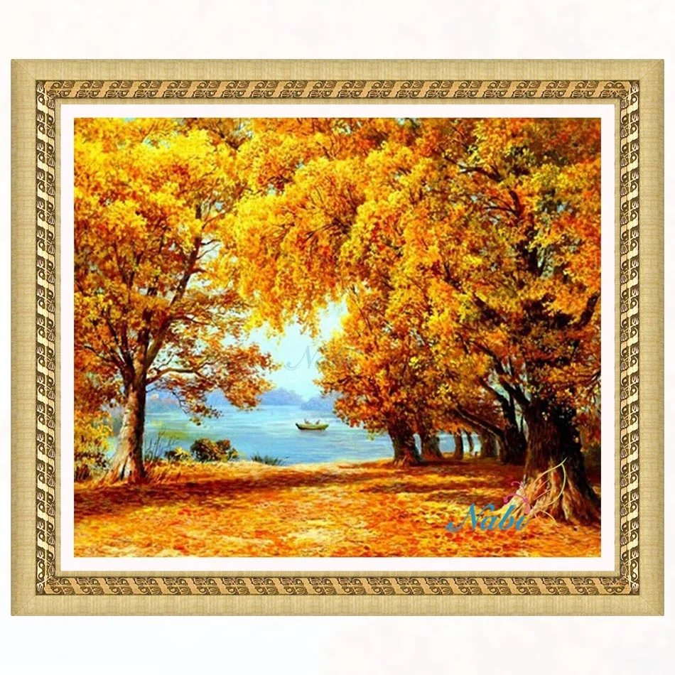 Autumn senery Round diamond mosaic painting diamond embroidery cross stitch - 5d diy full rhinestones icons kits 2561R
Autumn senery Round diamond mosaic painting diamond embroidery cross stitch - 5d diy full rhinestones icons kits 2561R