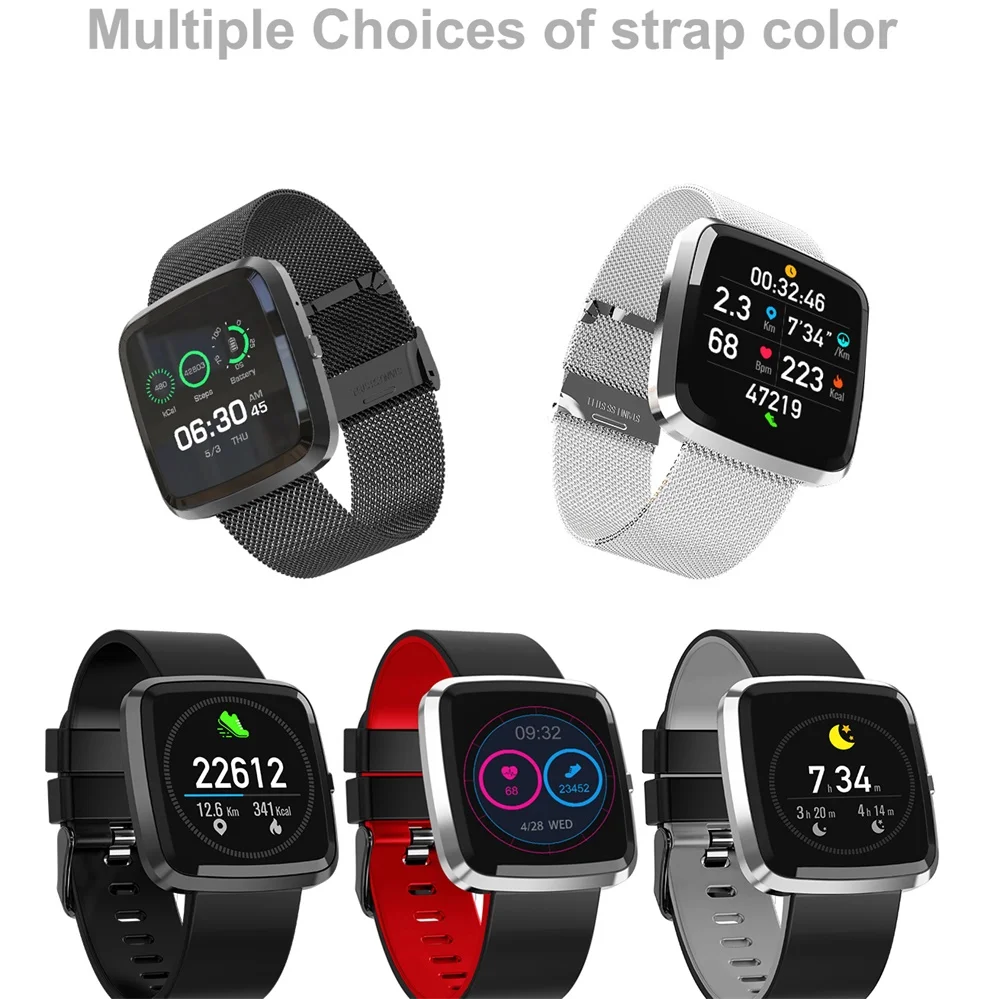696 696 T2 Color Screen Smart Bracelet Blood Pressure Smart Band Heart Rate Monitor Fitness Activity Tracker
696 696 T2 Color Screen Smart Bracelet Blood Pressure Smart Band Heart Rate Monitor Fitness Activity Tracker