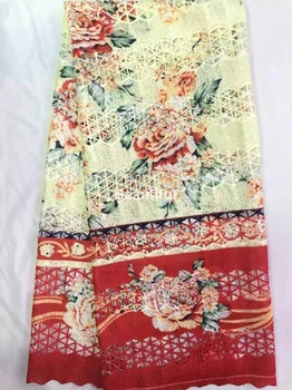 Factory outlet yellow&red burnout design floral printed cord net guipure lace for wedding/prom dress african cord lace 5 yards
Factory outlet yellow&red burnout design floral printed cord net guipure lace for wedding/prom dress african cord lace 5 yards
