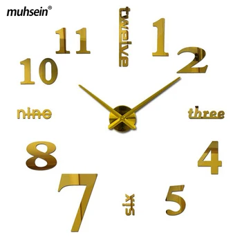 2020 Quartz Clocks muhsein Fashion Watches 3d Large Mirror Wall Clock Rushed Sticker Wall Diy Living Room Decor Free Shipping
2020 Quartz Clocks muhsein Fashion Watches 3d Large Mirror Wall Clock Rushed Sticker Wall Diy Living Room Decor Free Shipping