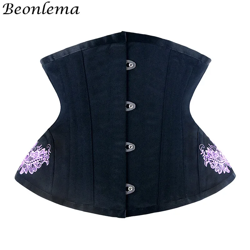 Beonlema Women Underbust Corset Steel Bone Steampunk Sexy Corsets Black Gothic Waist Slimming Female Red Corset S-2XL
Beonlema Women Underbust Corset Steel Bone Steampunk Sexy Corsets Black Gothic Waist Slimming Female Red Corset S-2XL