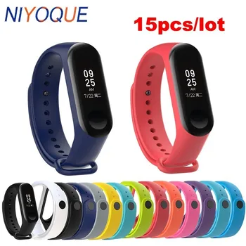15pcs/lot Wholesale Strap for Mi Band 3 Smart Accessories Xiaomi band 5 4 3 Bracelet Wristband
15pcs/lot Wholesale Strap for Mi Band 3 Smart Accessories Xiaomi band 5 4 3 Bracelet Wristband