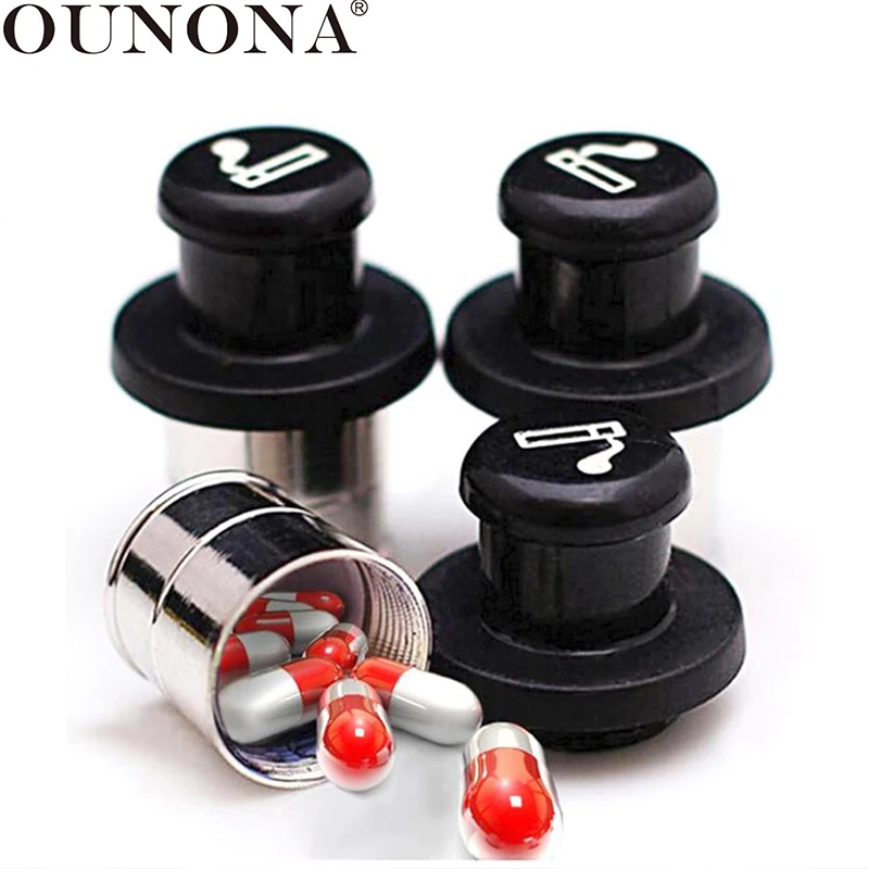 OUNONA Secret Stash Car Cigarette Lighter Hidden Diversion Insert Pill Box Container (Black & Silver)
OUNONA Secret Stash Car Cigarette Lighter Hidden Diversion Insert Pill Box Container (Black & Silver)