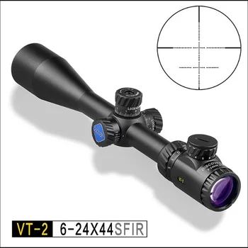 DISCOVERY VT-2 6-24X44 SFIR Tactical Mil-dot illuminated with side hunting scope extended sunshade and Heavy Duty Ring Mount
DISCOVERY VT-2 6-24X44 SFIR Tactical Mil-dot illuminated with side hunting scope extended sunshade and Heavy Duty Ring Mount