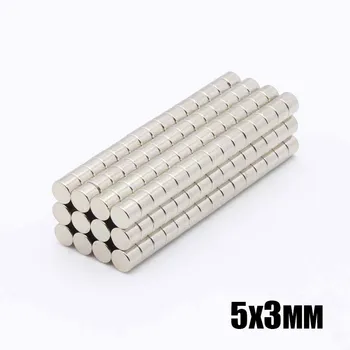 200Pcs 5x3 mm Neodymium Magnet 5mm x 3mm N35 NdFeB Permanent Small Round Super Powerful Strong Magnetic Magnets Disc 5*3 mm
200Pcs 5x3 mm Neodymium Magnet 5mm x 3mm N35 NdFeB Permanent Small Round Super Powerful Strong Magnetic Magnets Disc 5*3 mm