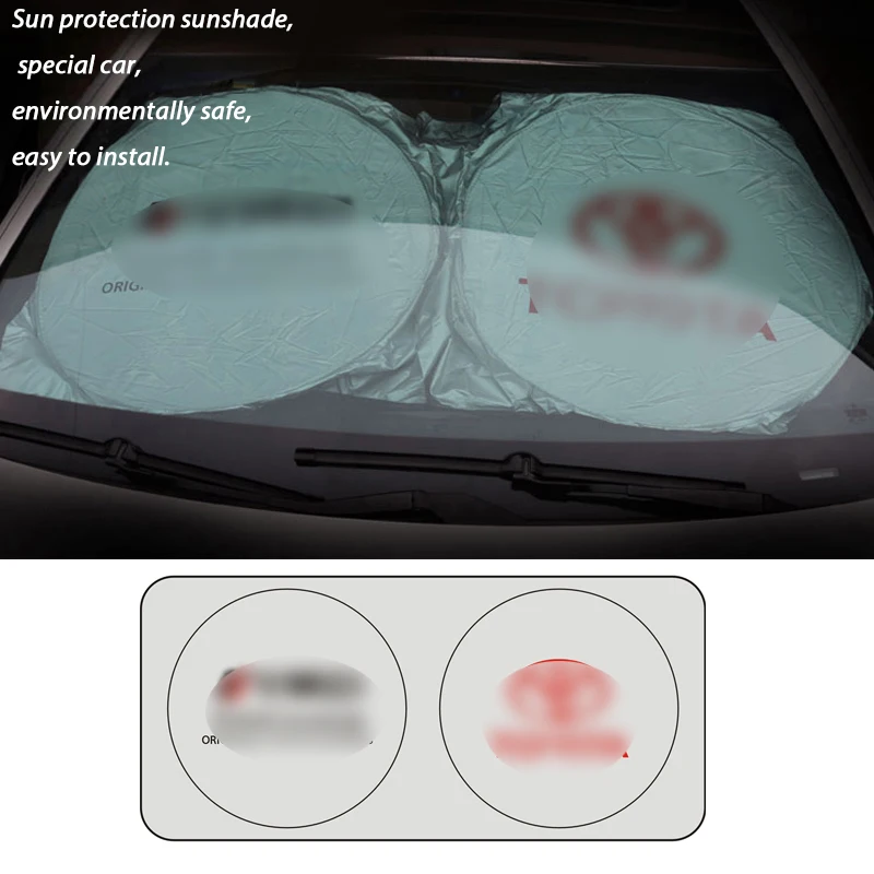 Car Windshield Protective Sunshades Frost Shield Car for Toyota covers Sun Shade Automobile Front Window Screen Cover
Car Windshield Protective Sunshades Frost Shield Car for Toyota covers Sun Shade Automobile Front Window Screen Cover