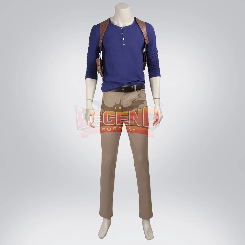 Cosplay legend Uncharted 4 A Thief's End Nathan Drake Cosplay adult costume Custom Made full set
Cosplay legend Uncharted 4 A Thief's End Nathan Drake Cosplay adult costume Custom Made full set