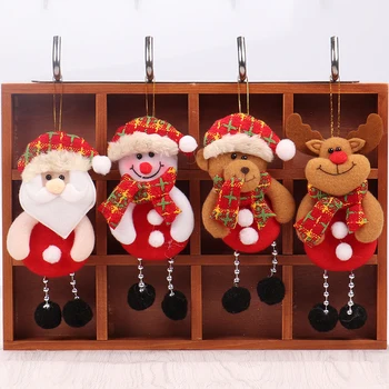 2pcs/lot Santa Dolls Gifts Pendant Sale Christmas Tree Decorations Hanging Ornaments Craft Supplies New Year Decor
2pcs/lot Santa Dolls Gifts Pendant Sale Christmas Tree Decorations Hanging Ornaments Craft Supplies New Year Decor