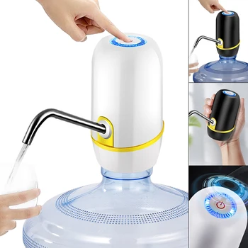 Portable Touch-tone Wireless Rechargeable Electric Dispenser Water Pump with USB Cable / Blue Light / 304 Stainless Steel Tube
Portable Touch-tone Wireless Rechargeable Electric Dispenser Water Pump with USB Cable / Blue Light / 304 Stainless Steel Tube