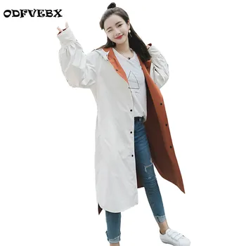 High quality Two sides wear windbreaker jacket female medium long section 2020 new fashion loose spring Women coat ODFVEBX
High quality Two sides wear windbreaker jacket female medium long section 2020 new fashion loose spring Women coat ODFVEBX