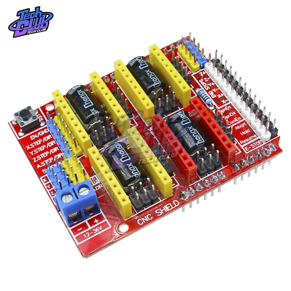 A4988 Driver CNC Shield Expansion Board V3 Engraver Shield 3D Printer CNC for Arduino CNC Shield V3
A4988 Driver CNC Shield Expansion Board V3 Engraver Shield 3D Printer CNC for Arduino CNC Shield V3