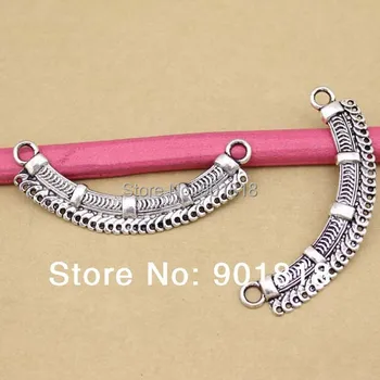 10pcs/bag Link Antique silver-Color pewter beads single-sided curved bar woven texture and loop Jewelry Making F287
10pcs/bag Link Antique silver-Color pewter beads single-sided curved bar woven texture and loop Jewelry Making F287