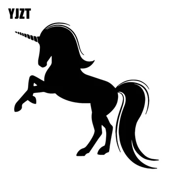 YJZT 16.1CM*16.2CM Unicorn Cartoon Pattern Car Sticker Vinyl Decal Car Trunk Accessories Black/Silver C4-1746 
YJZT 16.1CM*16.2CM Unicorn Cartoon Pattern Car Sticker Vinyl Decal Car Trunk Accessories Black/Silver C4-1746