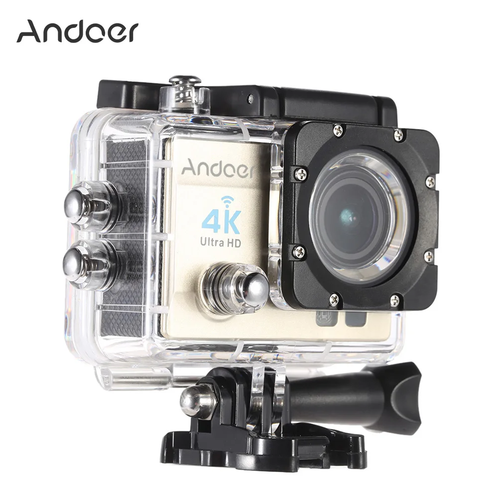 Andoer Action Camera 1080P Ultra-HD LCD Wifi Cam FPV Video Output 16MP Action Camera 170 degree Wide-Angle Lens
Andoer Action Camera 1080P Ultra-HD LCD Wifi Cam FPV Video Output 16MP Action Camera 170 degree Wide-Angle Lens