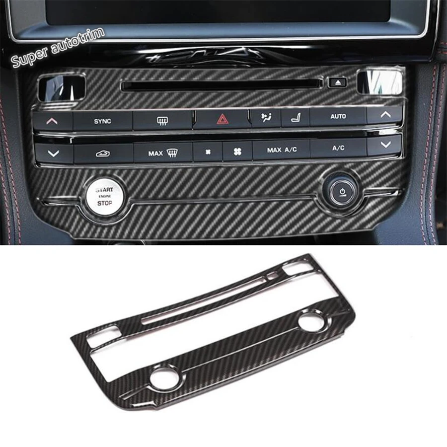 Center Dashboard Air Conditioning AC Konb Control Panel Decoration Cover Trim For Jaguar XF / XE 2016 -2019 Accessories Interior
Center Dashboard Air Conditioning AC Konb Control Panel Decoration Cover Trim For Jaguar XF / XE 2016 -2019 Accessories Interior