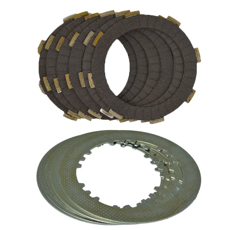 High Quality 6 Column Enhanced Clutch (6pcs Friction Plates+5pcs Iron Disc) Set For Honda CG150 CG175 CG200 CG250 CG300
High Quality 6 Column Enhanced Clutch (6pcs Friction Plates+5pcs Iron Disc) Set For Honda CG150 CG175 CG200 CG250 CG300