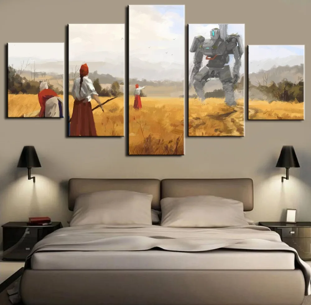 Robot Anime 5 Pieces HD Print Painting Painting For DecorPainting On Canvas Room Decoration Modern Home Decor Picture Wall Art
Robot Anime 5 Pieces HD Print Painting Painting For DecorPainting On Canvas Room Decoration Modern Home Decor Picture Wall Art