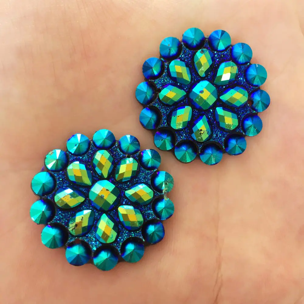 New 12pcs AB Resin 25mm 3D Gem Ore Round Flatback Rhinestone Wedding 2 Hole W074*2
New 12pcs AB Resin 25mm 3D Gem Ore Round Flatback Rhinestone Wedding 2 Hole W074*2