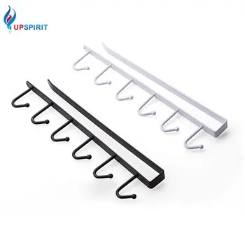 Upspirit 1PCS 6 Iron Painting Hooks Rack Cups Mugs Glasses Organizer Hook Under Shelf Drying Holder Rack Storage&Organization
Upspirit 1PCS 6 Iron Painting Hooks Rack Cups Mugs Glasses Organizer Hook Under Shelf Drying Holder Rack Storage&Organization