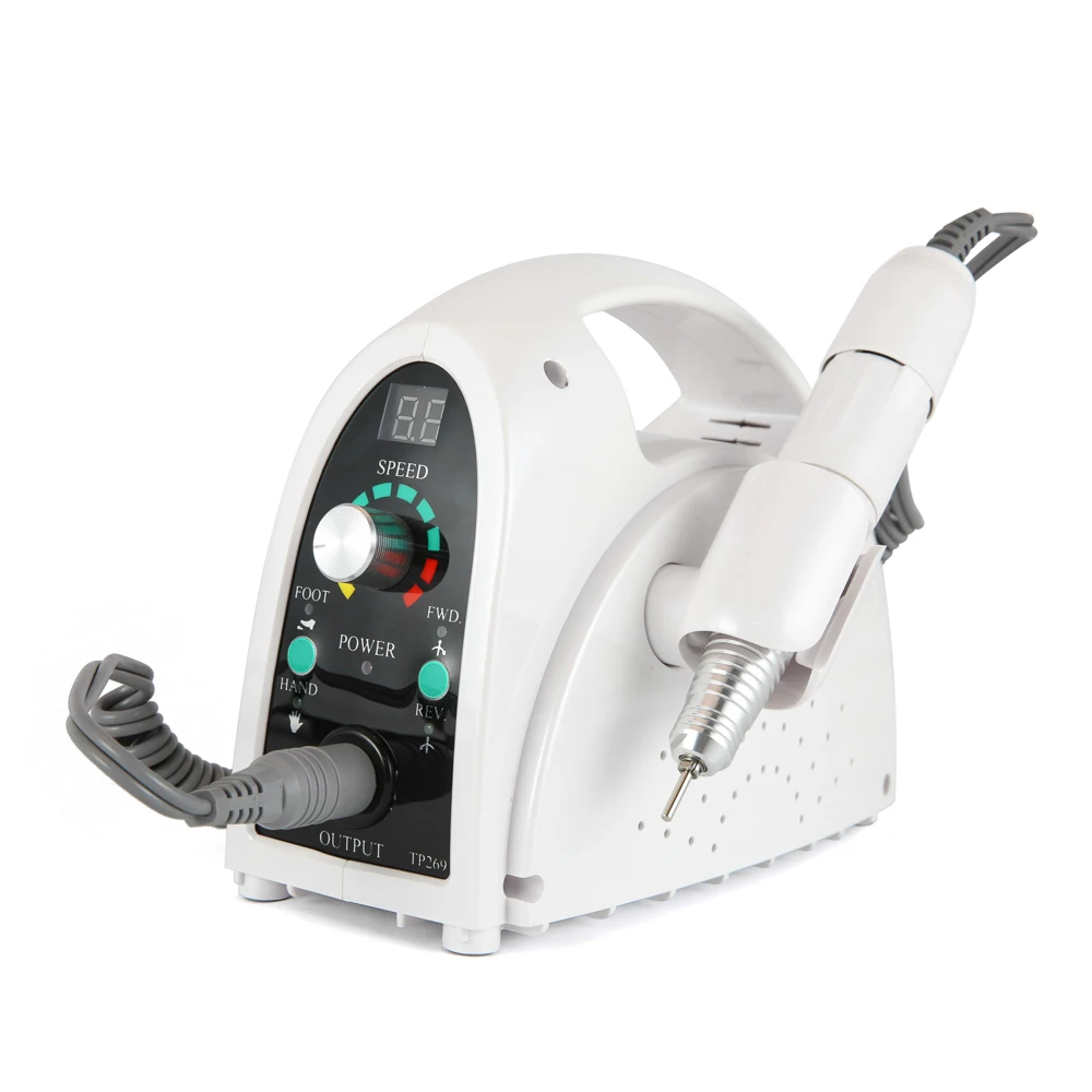 Professional Nail Drill Machine with 35000RPM/30000RPM Handpiece Manicure Tools Electric Nail File Nail Grinder
Professional Nail Drill Machine with 35000RPM/30000RPM Handpiece Manicure Tools Electric Nail File Nail Grinder
