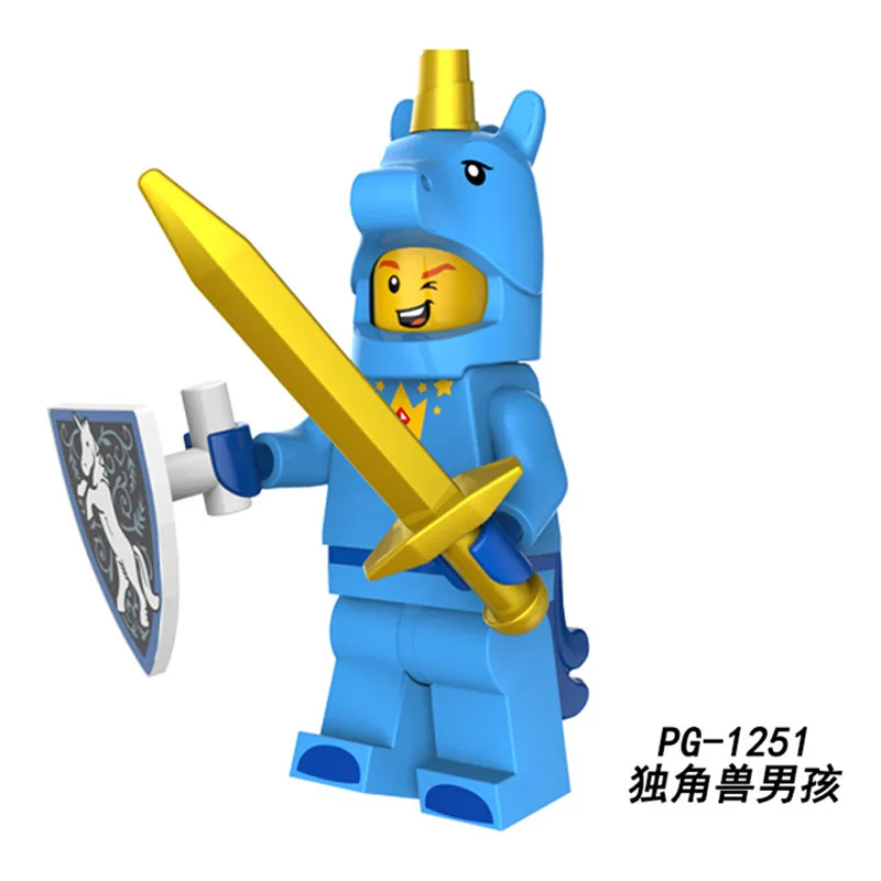 PG8152 Cactus Girl Blue Unicorn Knight 18th Figures Building Blocks Bricks Compatible with legoingly figure DIY Gifts Toys Kids
PG8152 Cactus Girl Blue Unicorn Knight 18th Figures Building Blocks Bricks Compatible with legoingly figure DIY Gifts Toys Kids
