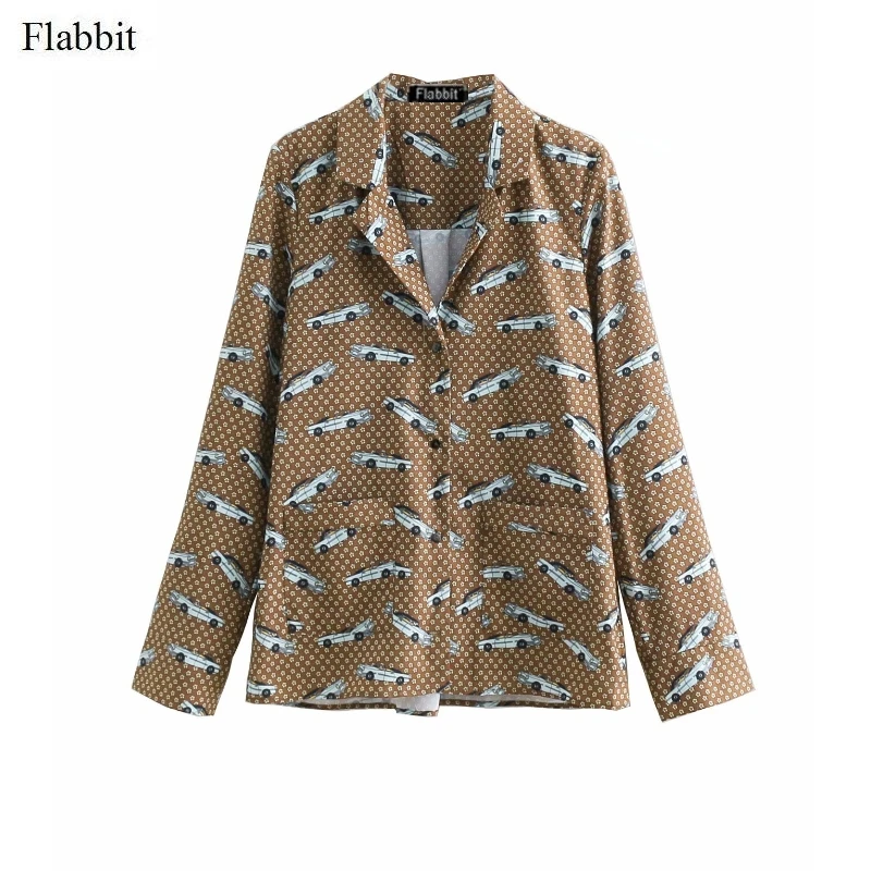 Flabbit women vintage long sleeve printing pockets casual smock shirt retro Pajamas style blouses femininas chemise tops LX0532
Flabbit women vintage long sleeve printing pockets casual smock shirt retro Pajamas style blouses femininas chemise tops LX0532