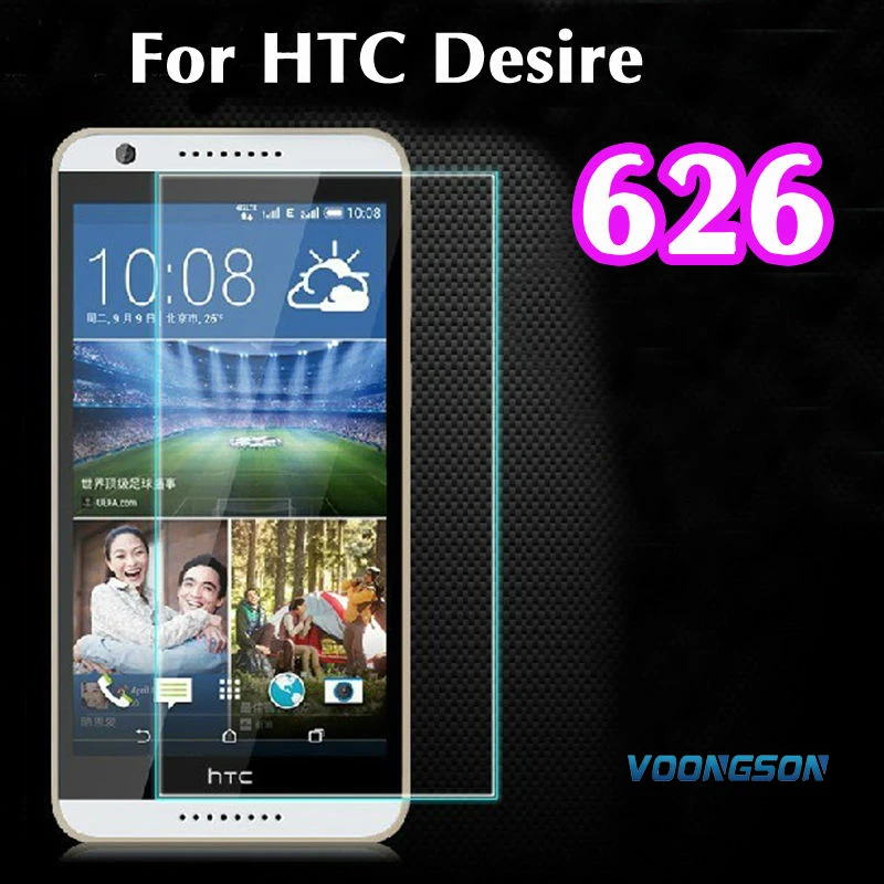 

VOONGSON 2.5D Explosion Proof Premium Tuflite Toughened Tempered Glass Screen Protector For HTC Desire 626 626W 626D 626G 626S