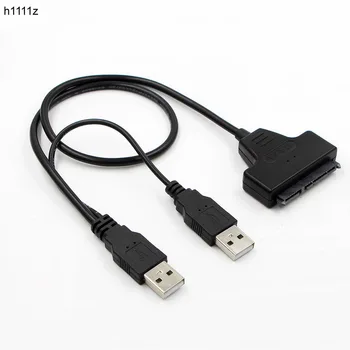 Hot SATA to USB 2.0 To 7 15 22pin Adapter Cable External Power For 2.5'' SSD HDD Hard Disk Drive Converter with Indicator for PC
Hot SATA to USB 2.0 To 7 15 22pin Adapter Cable External Power For 2.5'' SSD HDD Hard Disk Drive Converter with Indicator for PC