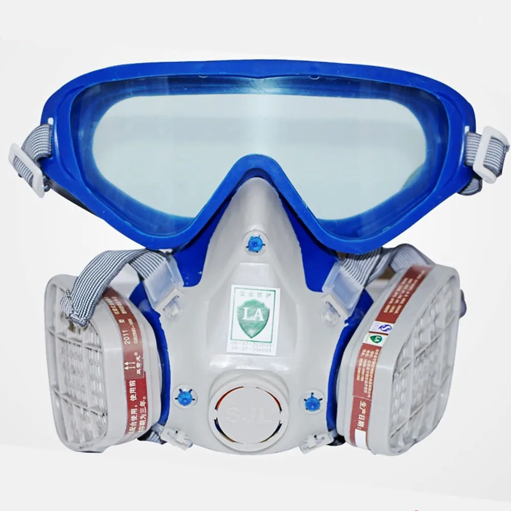 Pro Full Gas Mask Respirator with Goggles Anti-Gas Anti-Dust Chemical Protective Mask Activated Carbon Fire Escape Breathing Set
Pro Full Gas Mask Respirator with Goggles Anti-Gas Anti-Dust Chemical Protective Mask Activated Carbon Fire Escape Breathing Set