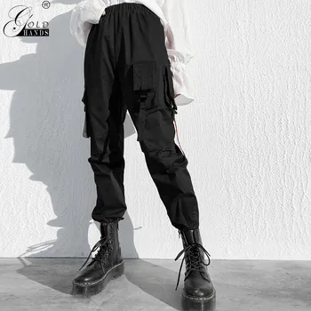 Gold Hands Street Wear Women Harajuku High Waist Cargo Pants Fashion New Arrival Solid Color Pleated Button Hip Hop
Gold Hands Street Wear Women Harajuku High Waist Cargo Pants Fashion New Arrival Solid Color Pleated Button Hip Hop
