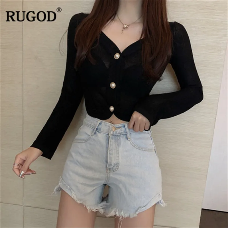 RUGOD 2019 V neck sexy women tops elegant solid single-breasted flare sleeves vintage summer women tops and shirts fashion
RUGOD 2019 V neck sexy women tops elegant solid single-breasted flare sleeves vintage summer women tops and shirts fashion