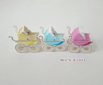 Baby carriage Wheelbarrow shape candy box. candy Chocolate paper boxes Newborn party candy gifts Box 200pcs/lot
Baby carriage Wheelbarrow shape candy box. candy Chocolate paper boxes Newborn party candy gifts Box 200pcs/lot