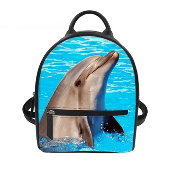Women Mini Backpack Dolphin Wolf Dinosaur Printing School Backpack for Girls Book Bagpack Small Travel Pu Leather Mochila
Women Mini Backpack Dolphin Wolf Dinosaur Printing School Backpack for Girls Book Bagpack Small Travel Pu Leather Mochila