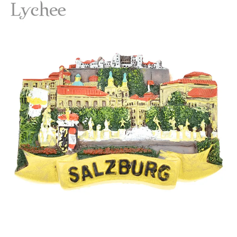 Lychee Austria Salzburg Fridge Magnet Creative 3D Scenic Resin Refrigerator Sticker Home Decoration Travel Souvenirs
Lychee Austria Salzburg Fridge Magnet Creative 3D Scenic Resin Refrigerator Sticker Home Decoration Travel Souvenirs
