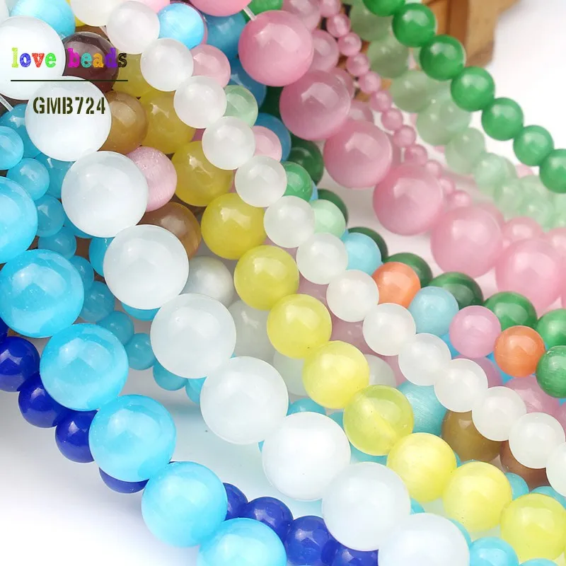 AAA+ Cat Eye Beads Natural Glass String Loose Round Beads Opal DIY for Jewelry Making Beaded Bracelet 4/6/8/10/12mm
AAA+ Cat Eye Beads Natural Glass String Loose Round Beads Opal DIY for Jewelry Making Beaded Bracelet 4/6/8/10/12mm