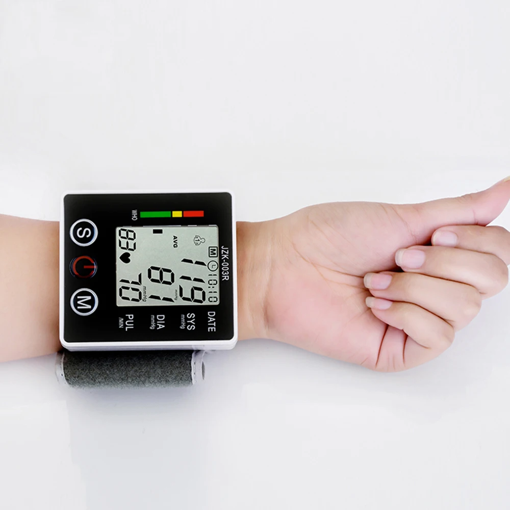 Wrist Household Blood Pressure Automatic Digital LCD Display Wrist Blood Pressure Monitor Heart Beat Rate Pulse Meter Measure!
Wrist Household Blood Pressure Automatic Digital LCD Display Wrist Blood Pressure Monitor Heart Beat Rate Pulse Meter Measure!