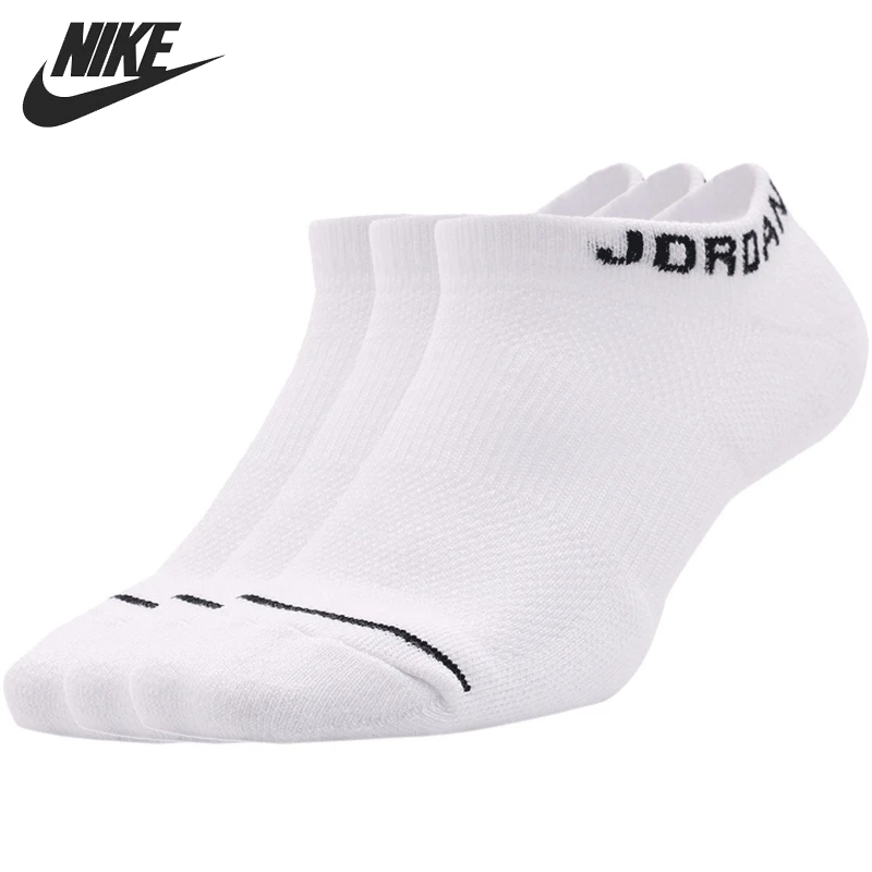 

Original New Arrival NIKE Jumpman No-Show 3PPK Unisex Sports Socks (3 Pairs)