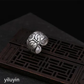 KJJEAXCMY boutique jewelryar S990 silver dollar gluttonous ring, sterling silver, retro personality, domineering trend, fortune
KJJEAXCMY boutique jewelryar S990 silver dollar gluttonous ring, sterling silver, retro personality, domineering trend, fortune