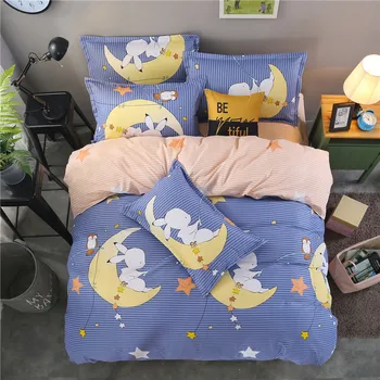 Moon Rabbit Lovely Home Cozy Textile Bedding Sets Duvet Cover Pillowcase Sheet Linen Twin Full Queen King Size 3/4Pcs
Moon Rabbit Lovely Home Cozy Textile Bedding Sets Duvet Cover Pillowcase Sheet Linen Twin Full Queen King Size 3/4Pcs