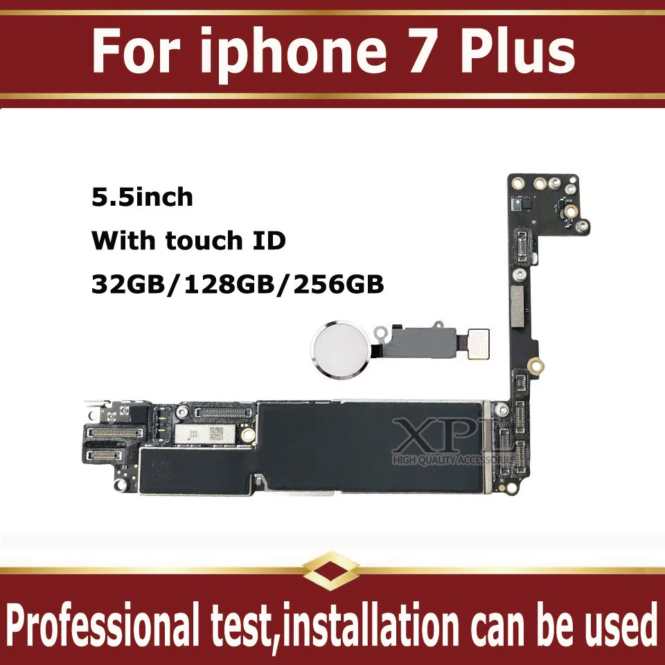 Original unlocked for iphone 7 Plus Motherboard With Touch ID,No iCloud for iphone 7Plus 7P Mainboard
Original unlocked for iphone 7 Plus Motherboard With Touch ID,No iCloud for iphone 7Plus 7P Mainboard