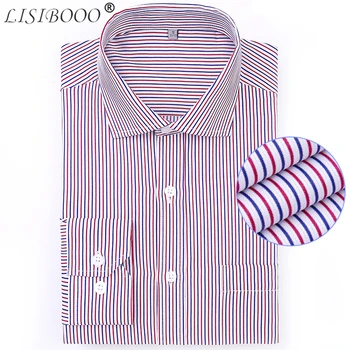 LISIBOOO 2019 Fashion Men's Striped Shirts Long Sleeve Shirt Brand Autumn Winter Men Business Work Shirt Casual Men Dress Shirts
LISIBOOO 2019 Fashion Men's Striped Shirts Long Sleeve Shirt Brand Autumn Winter Men Business Work Shirt Casual Men Dress Shirts