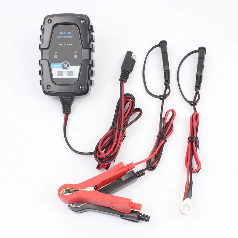 FOXSUR Motorcycle Battery Charger 6V 12V Intelligent 1A Automatic Smart Battery Charger with SAE Quick Connector
FOXSUR Motorcycle Battery Charger 6V 12V Intelligent 1A Automatic Smart Battery Charger with SAE Quick Connector