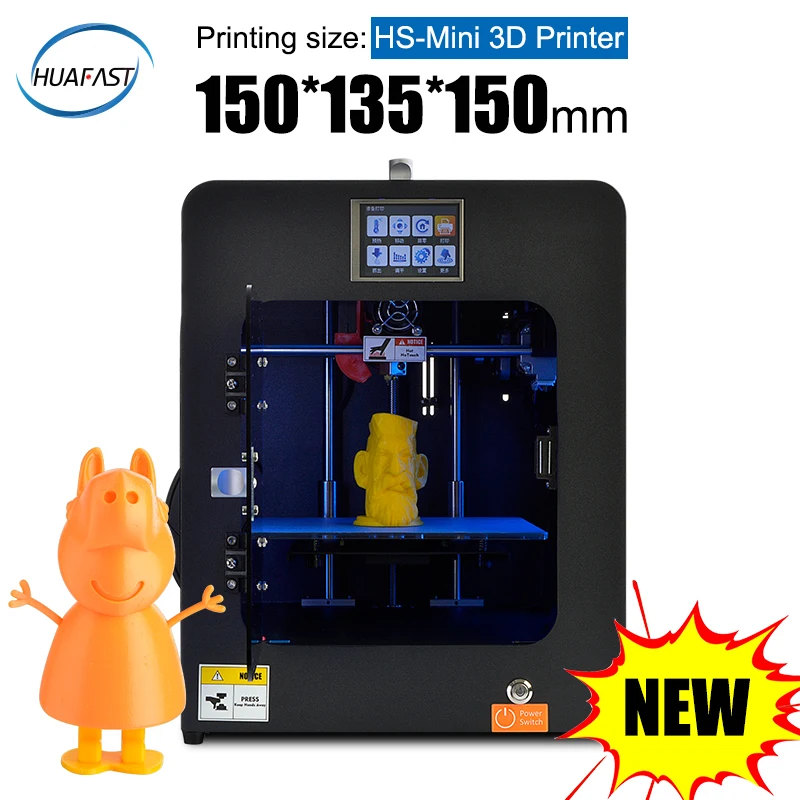 HS-Mini 3d printer Resume Power Failure Printing FDM Impresora 3d Drucker supplies 3.2 Inch TFT Screen abs pla filament extruder
HS-Mini 3d printer Resume Power Failure Printing FDM Impresora 3d Drucker supplies 3.2 Inch TFT Screen abs pla filament extruder