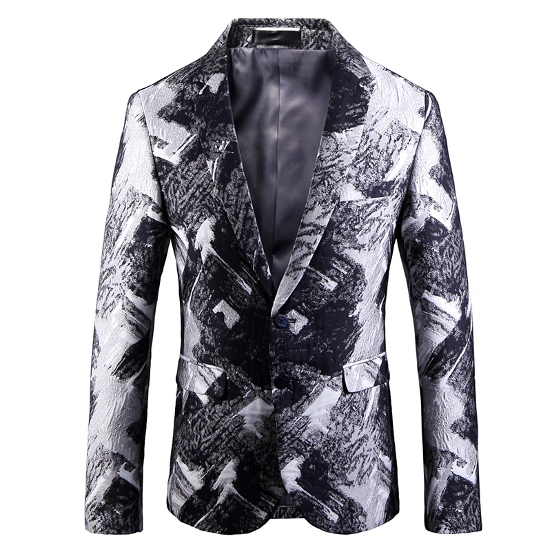 MOGU 2019 New Mens Print Blazer Design 95% Cotton Casual Fashion Wedding Blazers Double Button For Men Plus M to 5XL Suit Jacket
MOGU 2019 New Mens Print Blazer Design 95% Cotton Casual Fashion Wedding Blazers Double Button For Men Plus M to 5XL Suit Jacket