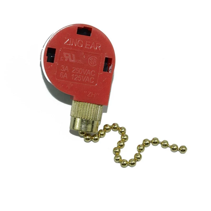 1pc High Quality Replacement Switch Zing Ear Ze 268s1 3 Sd 1pc High Quality Replacement Switch Zing Ear Ze 268s1 3 Sd Ceiling Fan Light Lamp Pull Chain Brass New Arrival Sa073 In Parts From Home Appliances