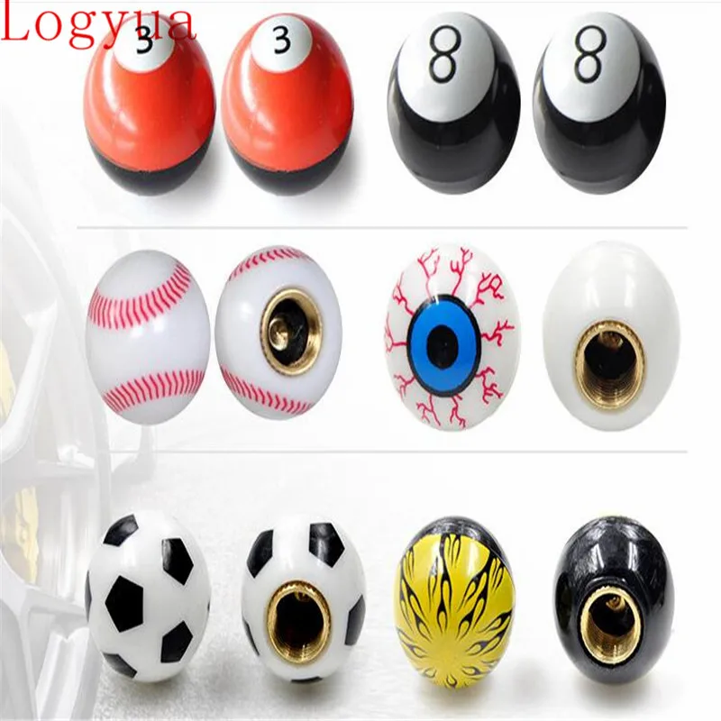 4pcs/lot Car Style Football Baseball Number 3 8 15 Ball Balling Eyeball Tire Tyre Air Valve Cap For No.8 Cars Truck Bike
4pcs/lot Car Style Football Baseball Number 3 8 15 Ball Balling Eyeball Tire Tyre Air Valve Cap For No.8 Cars Truck Bike